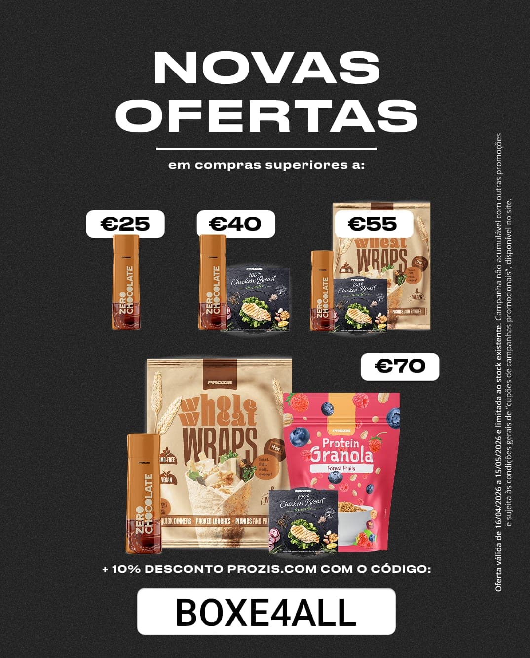 Panfleto mensal Prozis